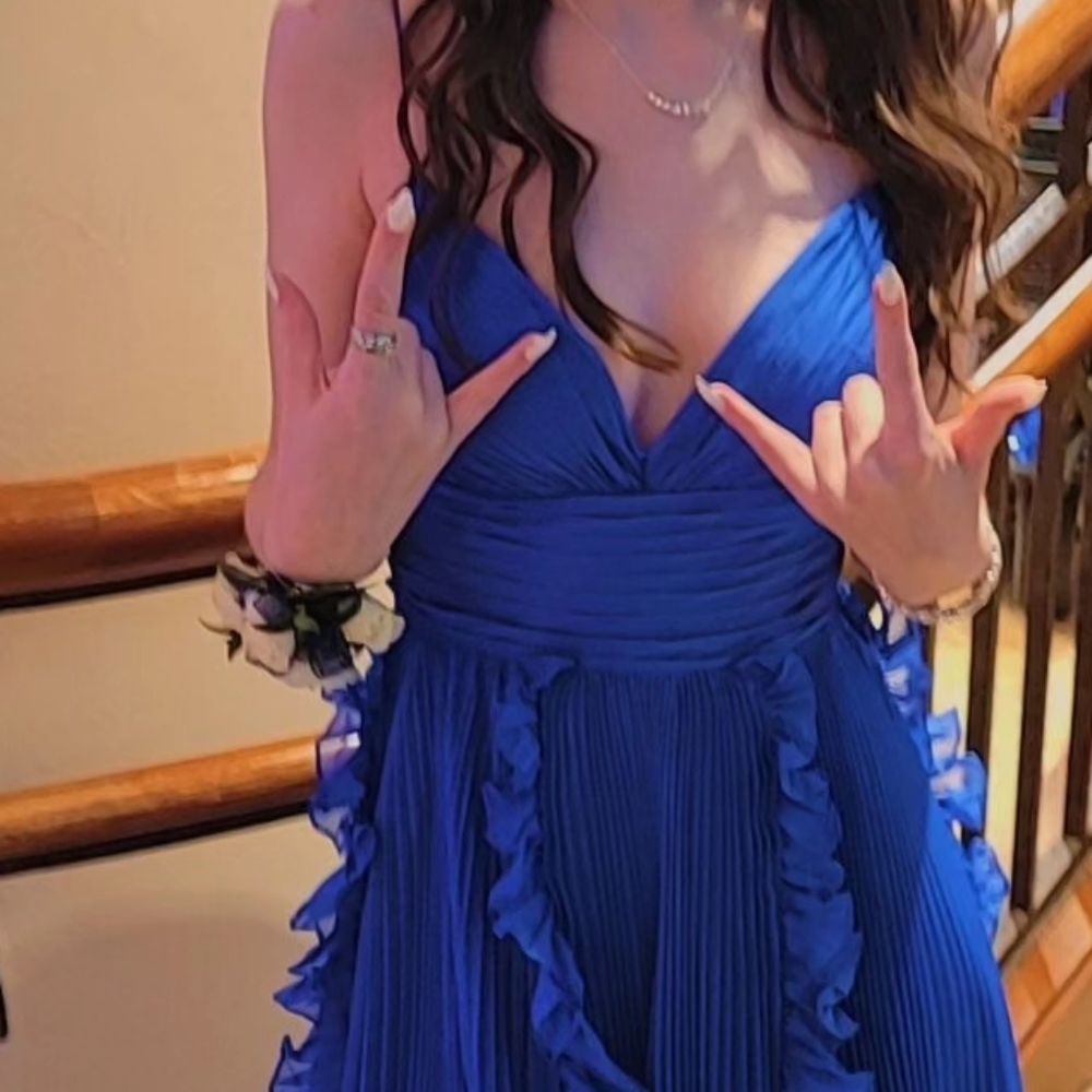 Camille La Vie Royal Blue Gown